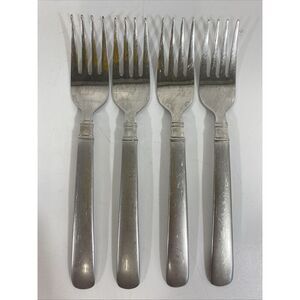 SET (4)VTG JA HENCKELS INTERNATIONAL 18/10 CHINA SALAD FORKS EARL SS